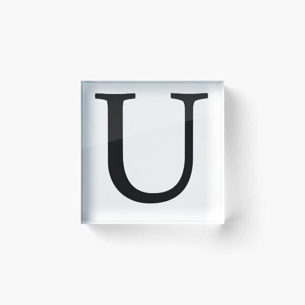 Item preview, Letter U - Roman designed and sold by aether951.