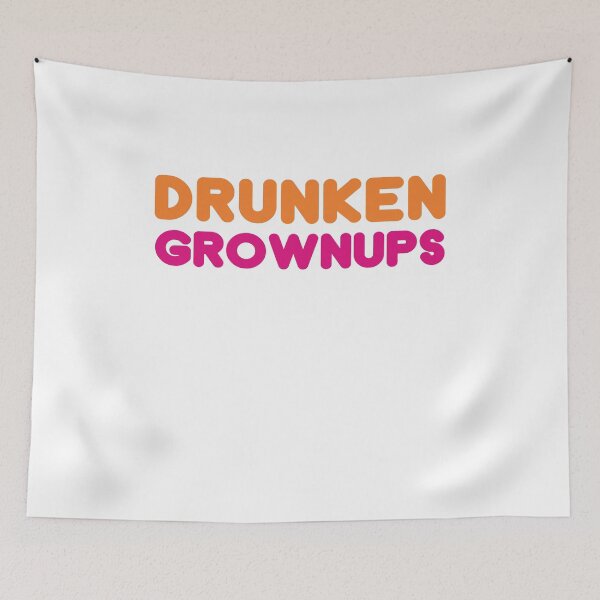 Item preview, Drunken Grownups designed and sold by Yipptee Shirts.