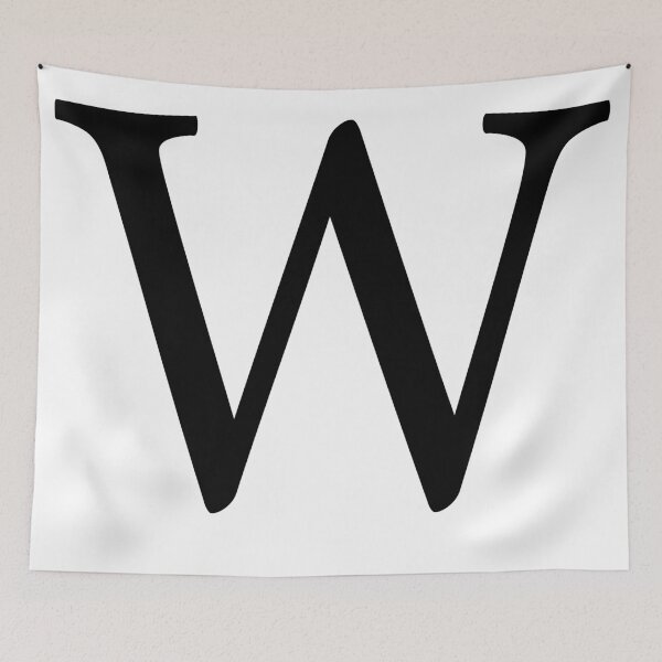 Item preview, Letter W - Roman designed and sold by aether951.
