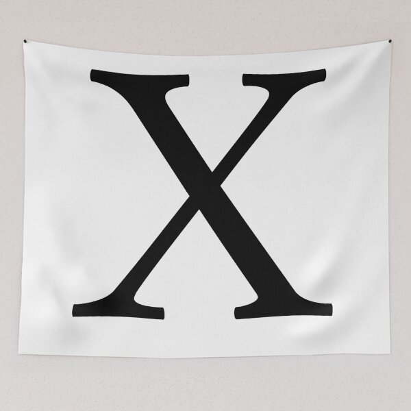 Item preview, Letter X - Roman designed and sold by aether951.