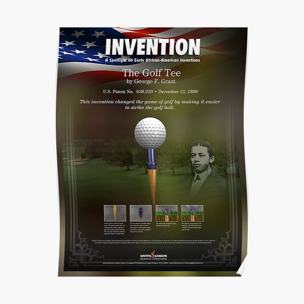 "AfricanAmerican Inventions Golf Tee" Poster by slgraphicstn Redbubble