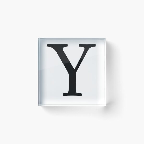 Item preview, Letter Y - Roman designed and sold by aether951.