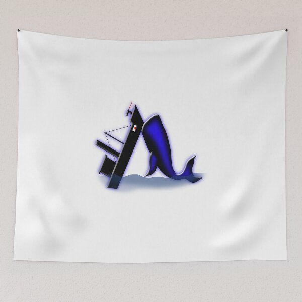 Item preview, whale ship tipping designed and sold by gruntpig.