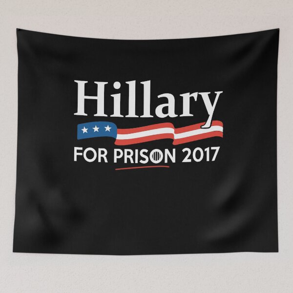 Item preview, Hillary For Prison 2017 designed and sold by flippinsg.