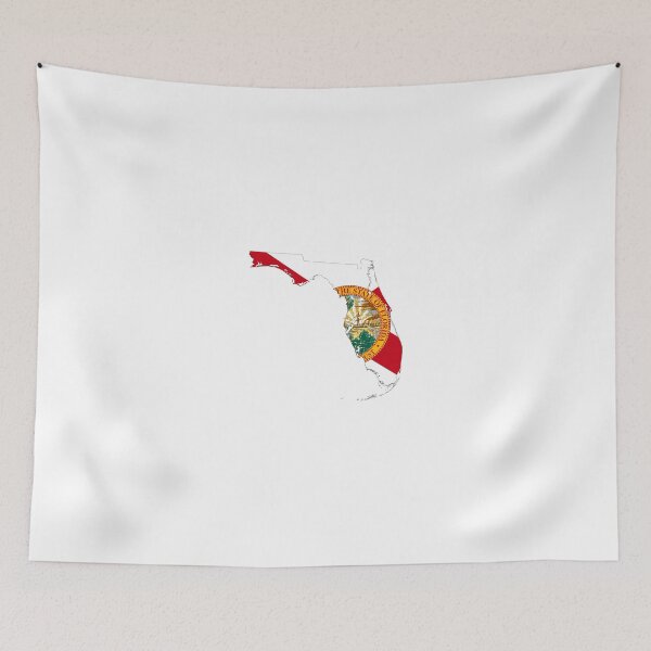 Item preview, Flag Map of Florida  designed and sold by abbeyz71.
