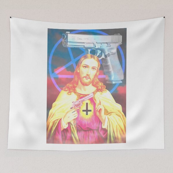 Item preview, Gun Jesus designed and sold by Vacant Gate.