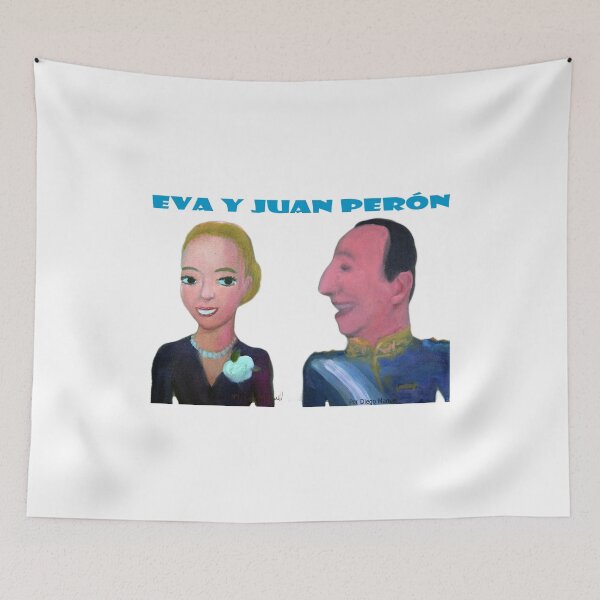 Item preview, Eva y Juan Perón designed and sold by Diego Manuel Rodriguez.