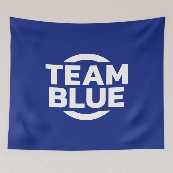 Item preview, Team Blue designed and sold by Fuchs-und-Spatz.