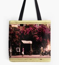 Italian Cafe Tote Bag