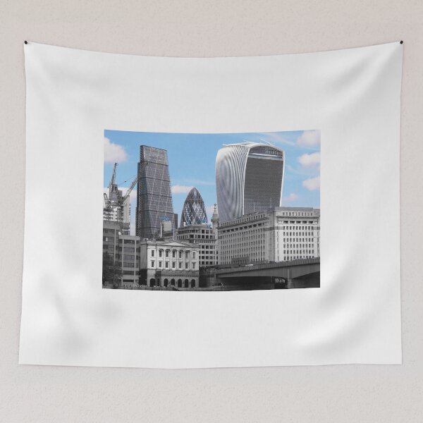 Item preview, Cityscape - London; Blue  designed and sold by wiggyofipswich.