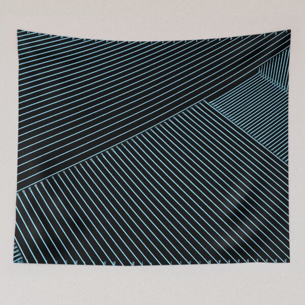 Item preview, Line Art - Geometric Illusion, abstraction no. 3 designed and sold by cool-shirts.