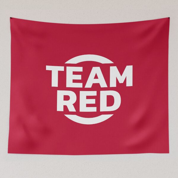 Item preview, Team Red designed and sold by Fuchs-und-Spatz.