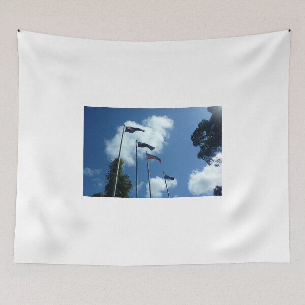 Item preview, Flags at City of Wyndham Town Hall, Vic. Australia designed and sold by EdsMum.