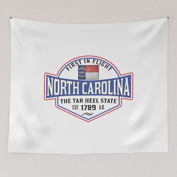 Item preview, NORTH CAROLINA THE TAR HEEL STATE FIRST IN FLIGHT CHARLOTTE designed and sold by DESTINATIONS DECAL.