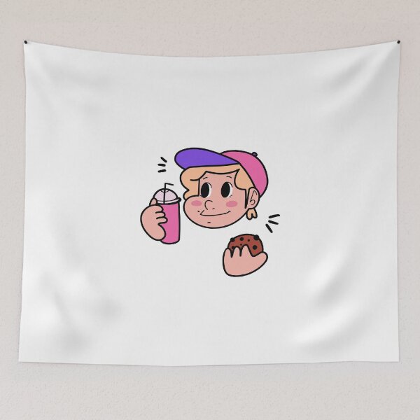 Item preview, happy cookie boy designed and sold by stickerjock.