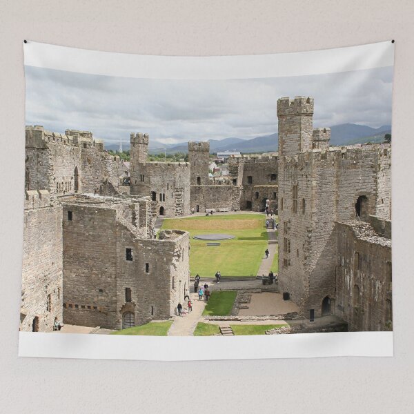 Item preview, Caernarfon Castle, Wales, United Kingdom designed and sold by FranWest.