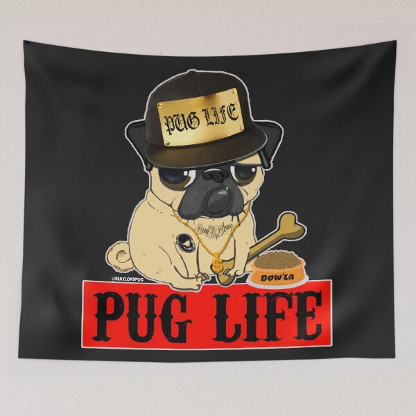 Item preview, PUG LIFE designed and sold by darklordpug.