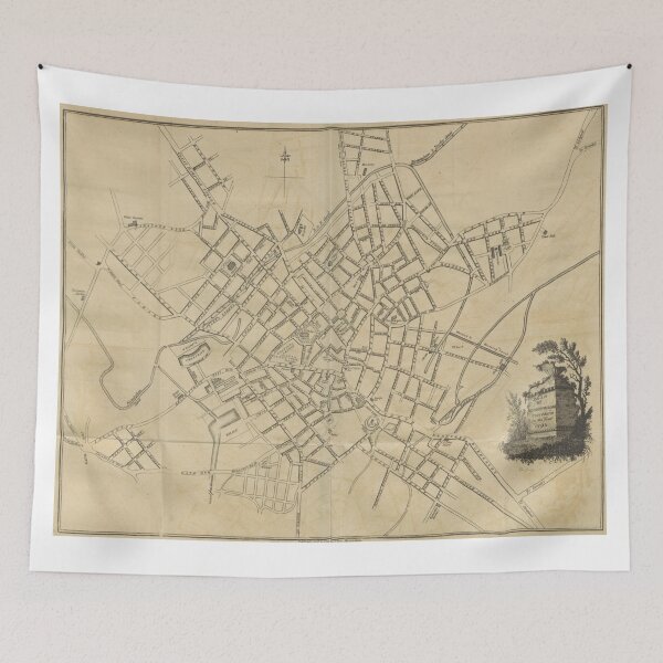 Item preview, Vintage Map of Birmingham England (1809) designed and sold by BravuraMedia.