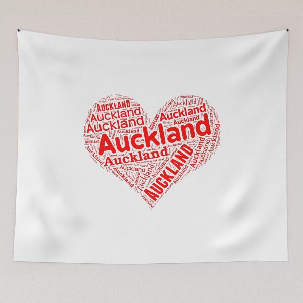 Item preview, Auckland - Red Heart designed and sold by flylikeakiwinz.