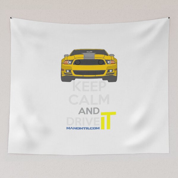 Item preview, Keep Calm and Drive IT - cod. 302MustangBoss designed and sold by manomtr.