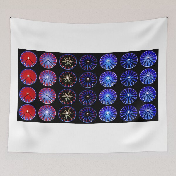 Item preview, Red to Blue Ferris Wheels designed and sold by David Lee Thompson.