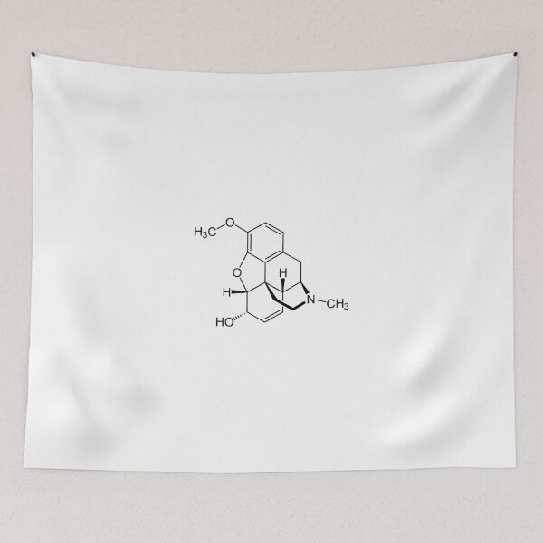 Item preview, Codeine Molecule (Black) designed and sold by Squidcase.