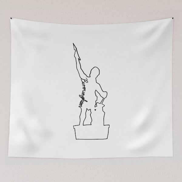 Item preview, Vulcan Birmingham Alabama Black and White designed and sold by Michael Garber.