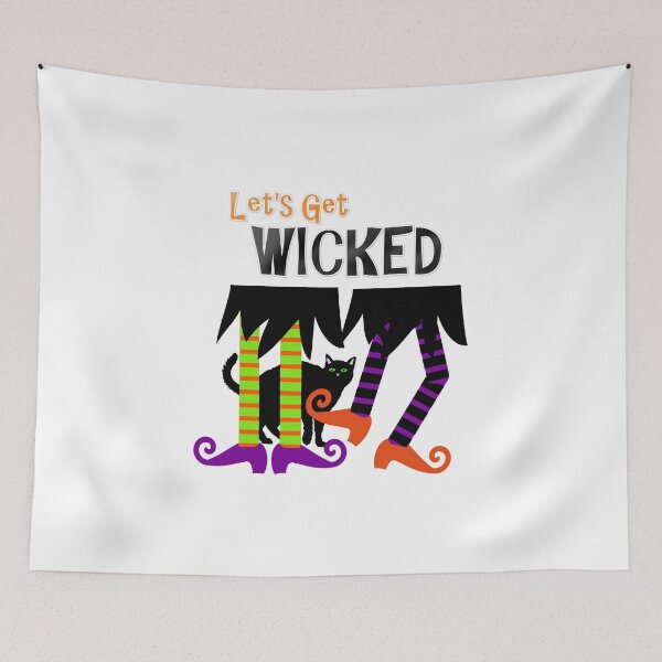 Item preview, Lets Get Wicked Witch Themed Funny Graphic designed and sold by Artification.