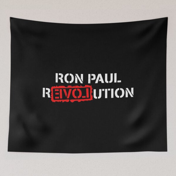Item preview, Ron Paul Revolution Black Vintage  designed and sold by flippinsg.