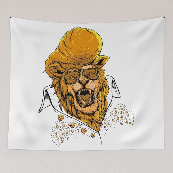 Item preview, Elvis Lion  designed and sold by Coldink.