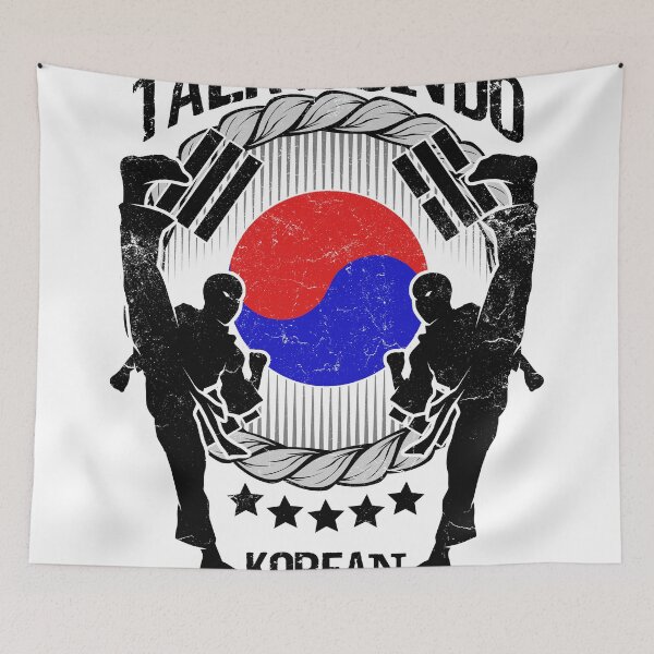 Item preview, taekwondo korean made martial art sport kick shirt designed and sold by lu2k.