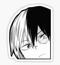 Todoroki at the corner Sticker