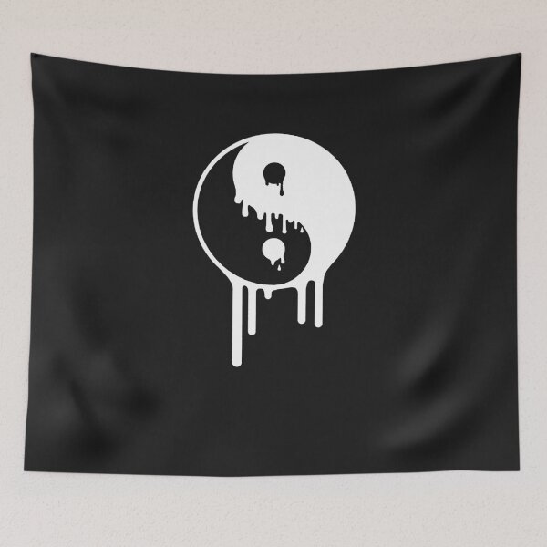 Artikelvorschau, Schmelzendes Yin Yang entworfen und verkauft von teeshirtcraze.