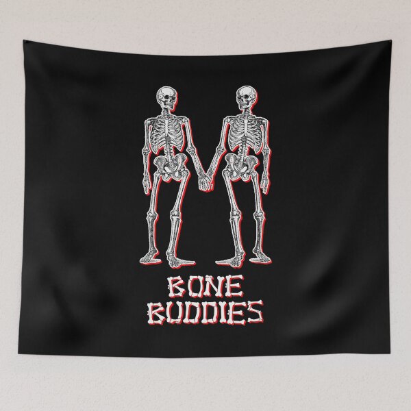 Artikelvorschau, Bone Buddies Funny Skeleton entworfen und verkauft von flippinsg.