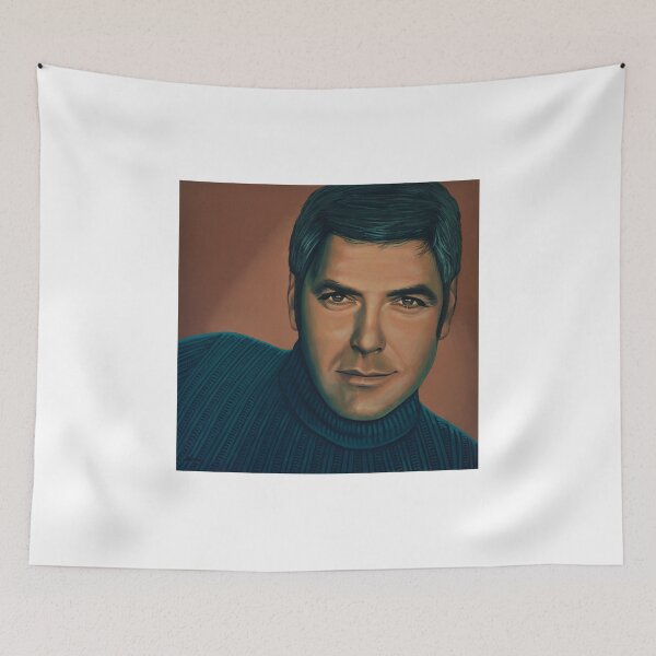 Item preview, George Clooney Painting designed and sold by PaulMeijering.