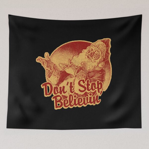 Item preview, Don't Stop Believing in Santa Vintage  designed and sold by flippinsg.