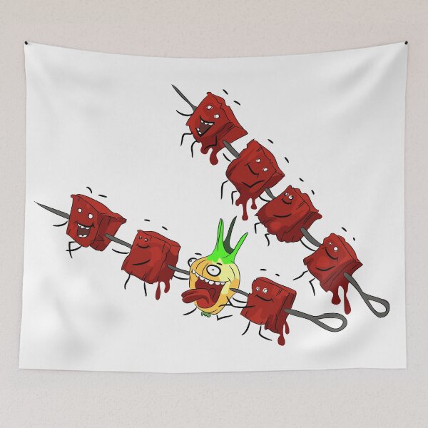 Item preview, Shashlik barbecue designed and sold by stickerium.