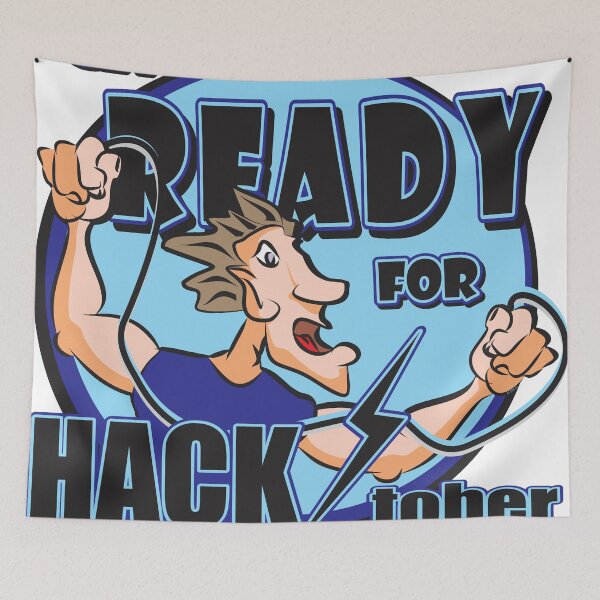 Item preview, Get READY for HACK-tober designed and sold by MontanaJack.
