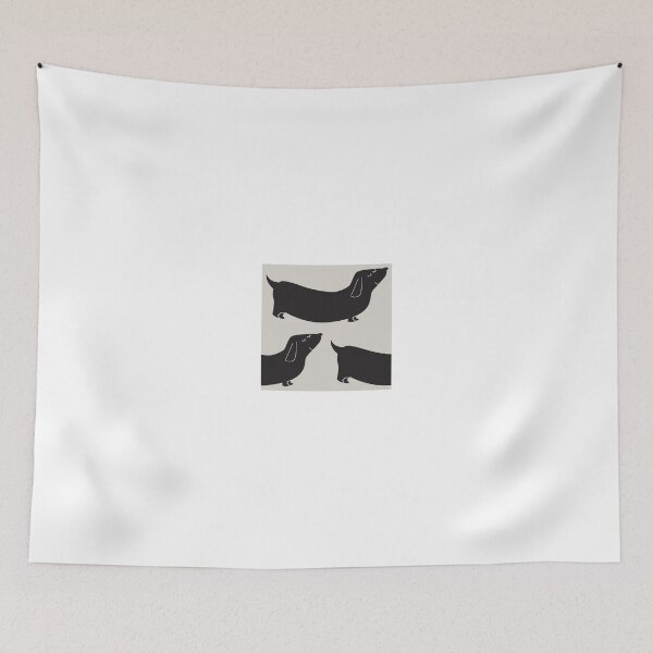 Item preview, dachshund - black and grey designed and sold by Laura Wright.