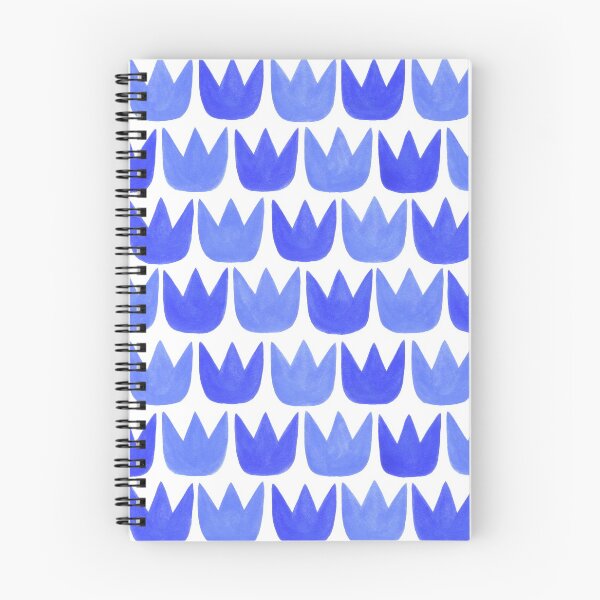 Item preview, Tiptoe Tulips Blue designed and sold by Sally Cummings.