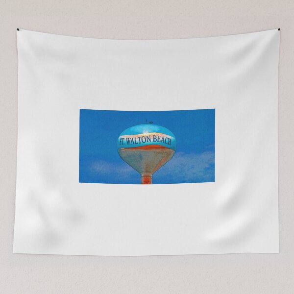 Item preview, Beach ball water tower FWB Florida designed and sold by David Lee Thompson.