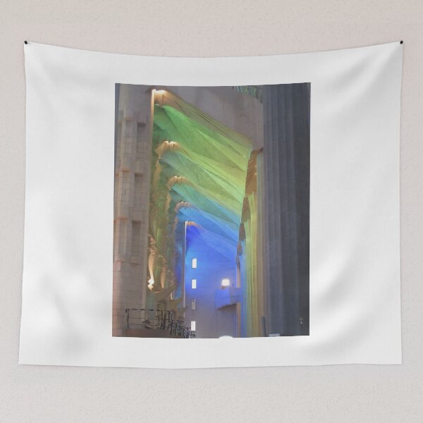 Item preview, Coloured Light Streaming into Sagrada Família designed and sold by Keith Richardson.