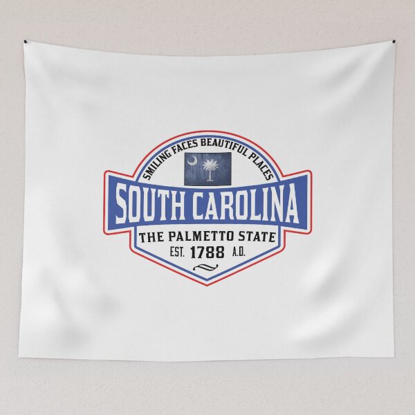 Item preview, SOUTH CAROLINA THE PALMETTO STATE COLUMBIA CHARLESTON MYRTLE BEACH designed and sold by DESTINATIONS DECAL.