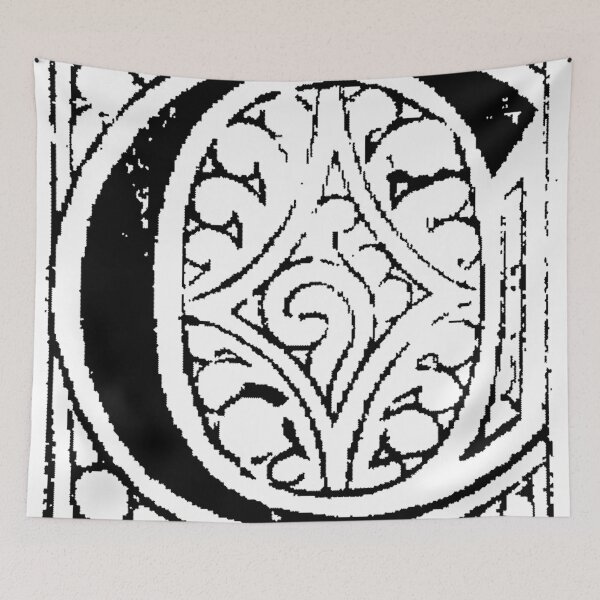 Item preview, Medieval Alphabet Letter C designed and sold by Quill-n-Ink.