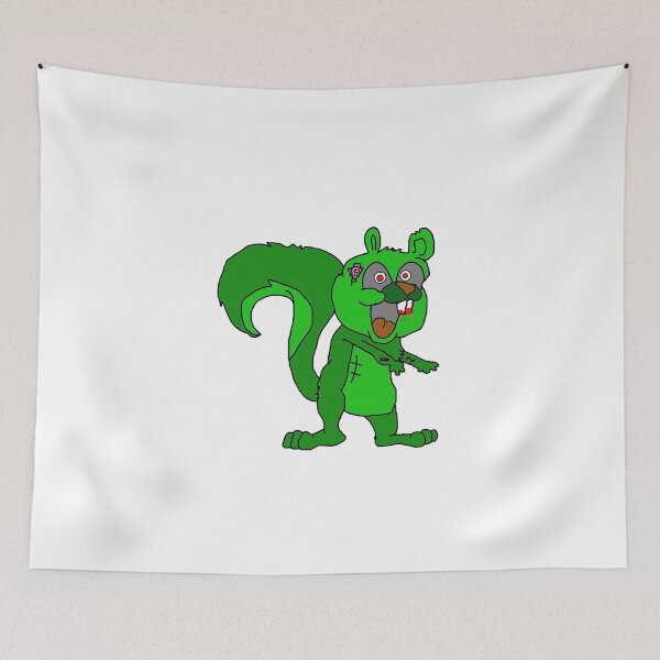 Item preview, zombie squirrel  designed and sold by joshsswagstuff.