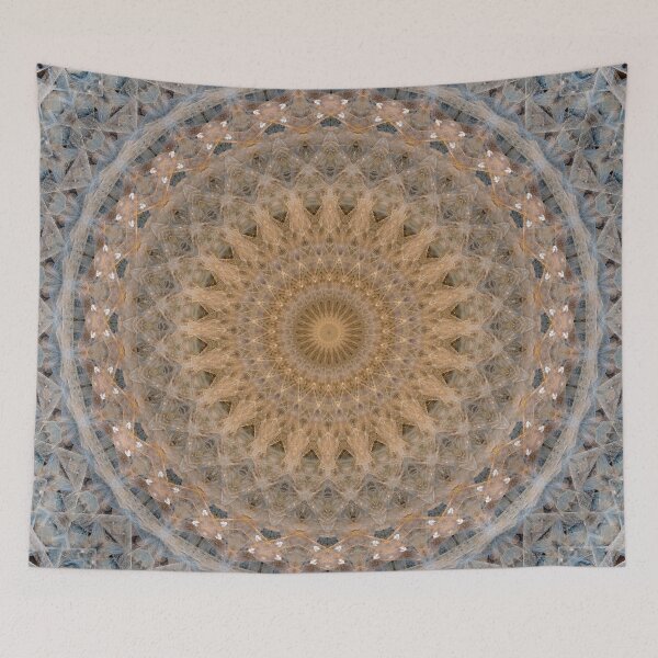 Item preview, Mandala in beige and golden tones designed and sold by JBlaminsky.