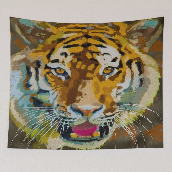 Item preview, Tiger Head designed and sold by mareedem1.