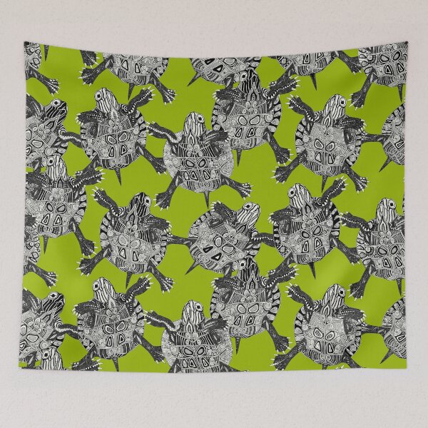 Item preview, turtle party lime designed and sold by scrummy.