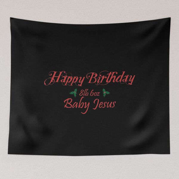 Item preview, Happy Birthday Baby Jesus designed and sold by flippinsg.