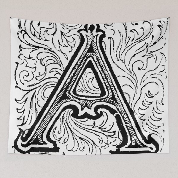 Item preview, Beveled Alphabet Letter A designed and sold by Quill-n-Ink.